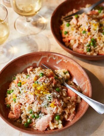 https://www.pontalo.net - Salmon risotto