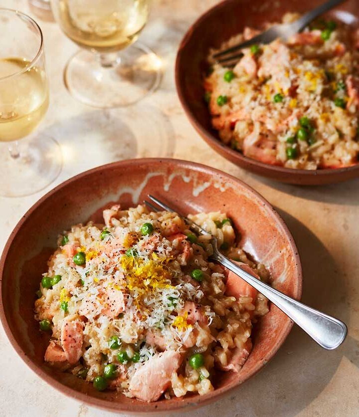 https://www.pontalo.net - Salmon risotto