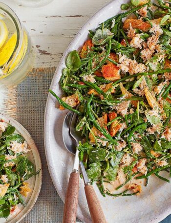 https://www.pontalo.net - Samphire & crab salad