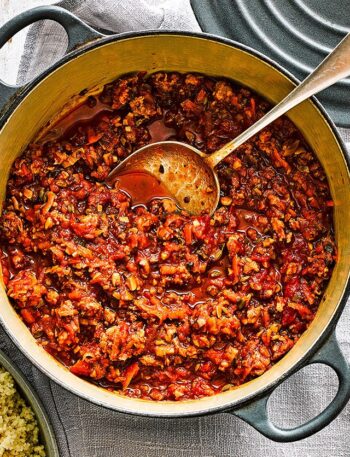 https://www.pontalo.net - Sausage & mushroom ragu