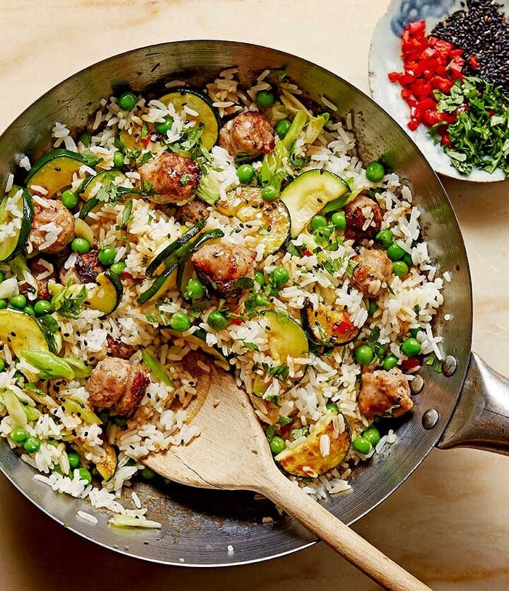 https://www.pontalo.net - Sausage & soy fried rice