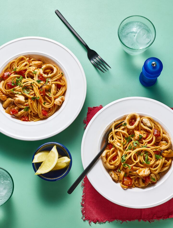 https://www.pontalo.net - Quick seafood linguine