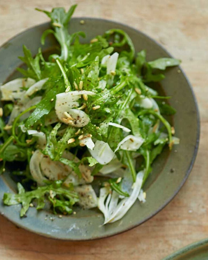 https://www.pontalo.net - Shaved fennel & rocket salad