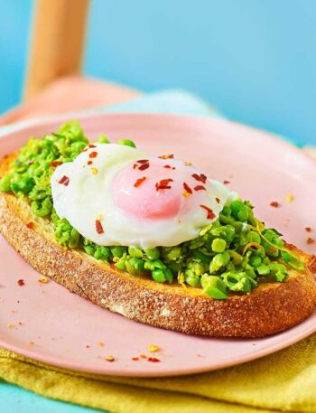 https://www.pontalo.net - Smashed peas on toast