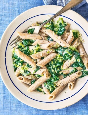 https://www.pontalo.net - Spinach & ricotta pasta