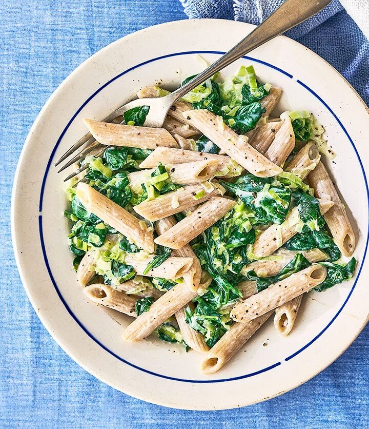 https://www.pontalo.net - Spinach & ricotta pasta