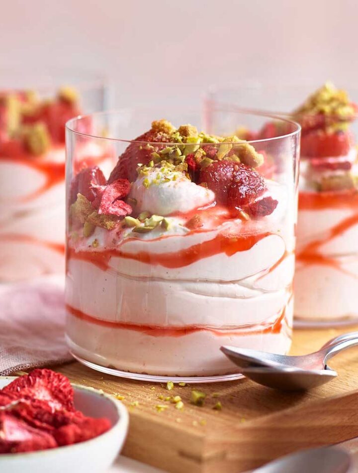 https://www.pontalo.net - Quick cheat's strawberry mousse