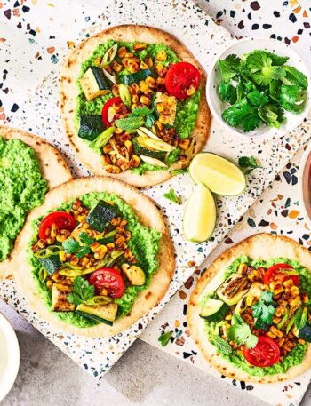 https://www.pontalo.net - Summer veg tostadas