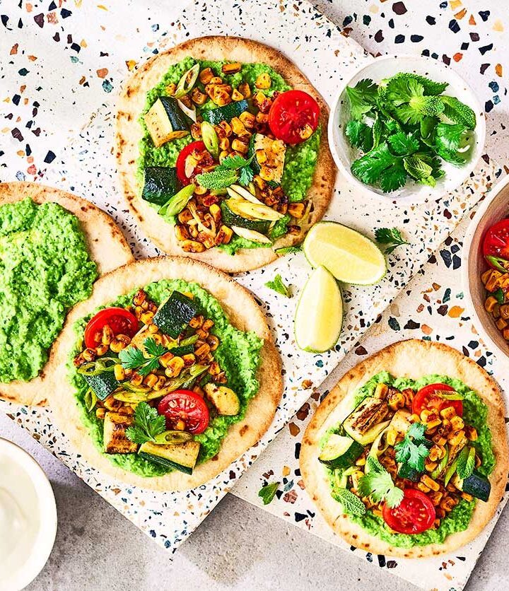 https://www.pontalo.net - Summer veg tostadas