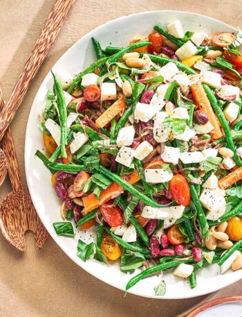 https://www.pontalo.net - Three bean salad with mozzarella