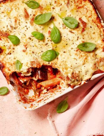 https://www.pontalo.net - Tuna pasta & aubergine bake