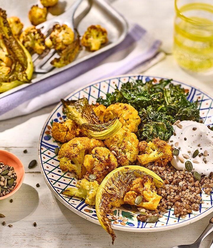 https://www.pontalo.net - Turmeric & lemon cauliflower bowl