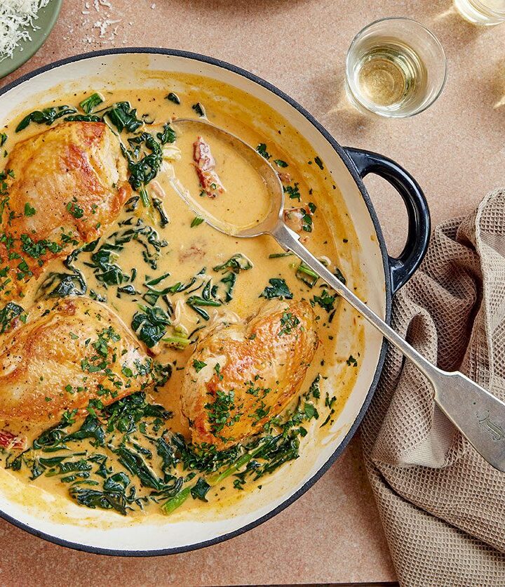 https://www.pontalo.net - Creamy Tuscan chicken