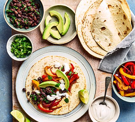 https://www.pontalo.net - Vegan fajitas