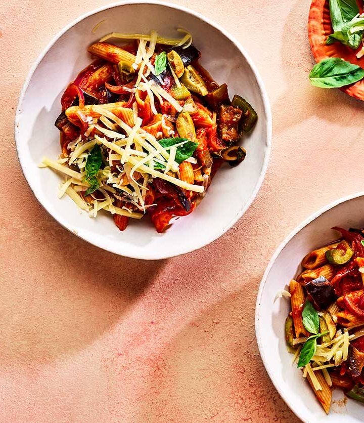 https://www.pontalo.net - Veggie pasta one-pot