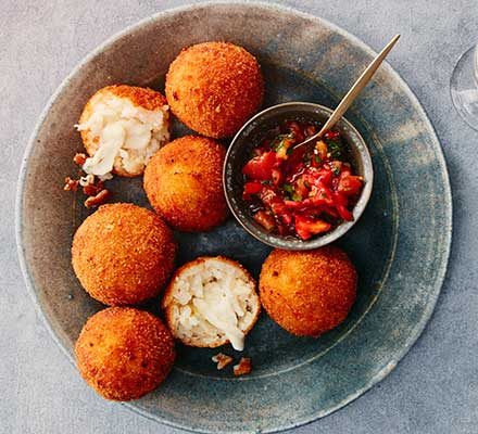 https://www.pontalo.net - Arancini balls