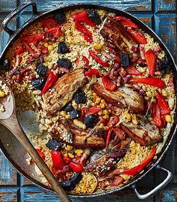 https://www.pontalo.net - Arroz al horno (baked rice)