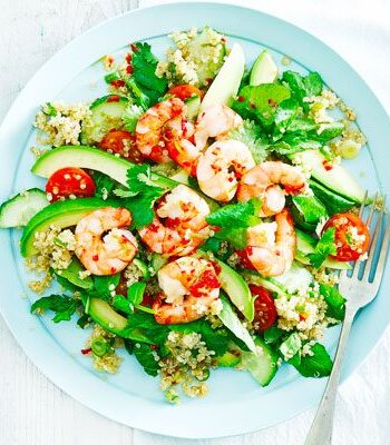 https://www.pontalo.net - Easy prawn & quinoa salad