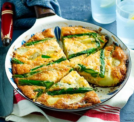 https://www.pontalo.net - Asparagus & new potato frittata