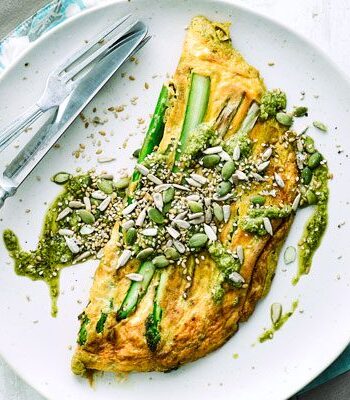 https://www.pontalo.net - Asparagus omelette