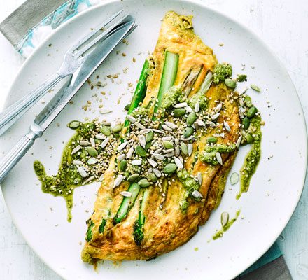 https://www.pontalo.net - Asparagus omelette