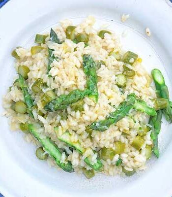 https://www.pontalo.net - Asparagus risotto