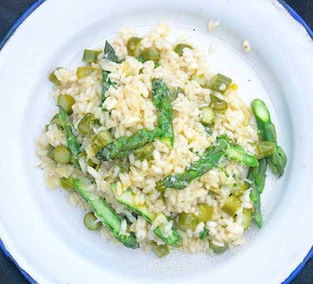 https://www.pontalo.net - Asparagus risotto