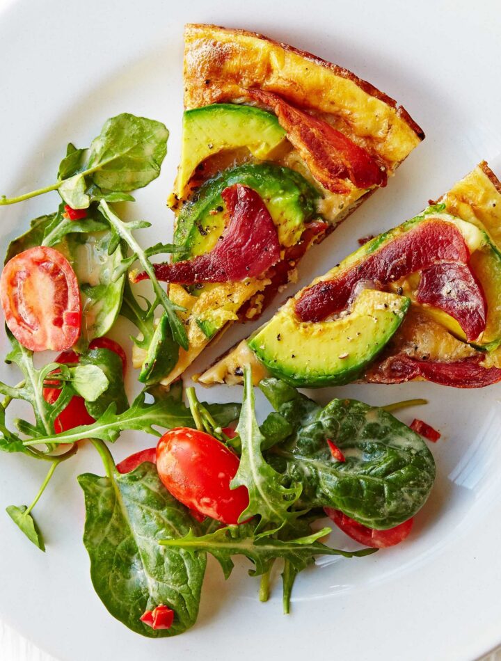 https://www.pontalo.net - Bacon & avocado frittata