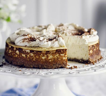 https://www.pontalo.net - Baked banana cheesecake