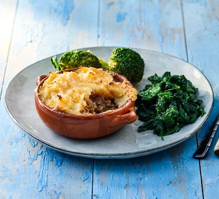 https://www.pontalo.net - Balsamic lentil pies with vegetable mash