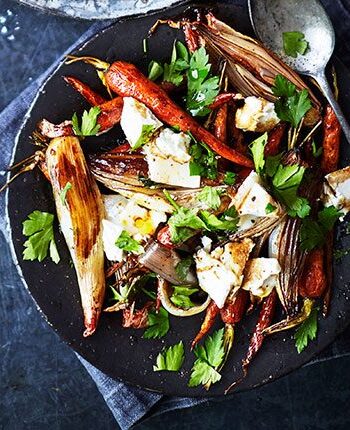 https://www.pontalo.net - Balsamic shallots & carrots with goat's cheese