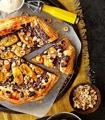 https://www.pontalo.net - Caramelised banana & chocolate galette