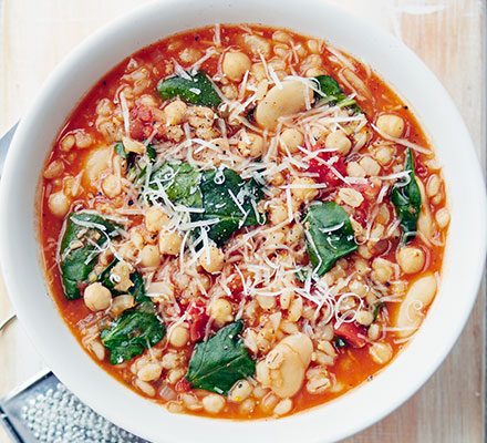 https://www.pontalo.net - Bean & barley soup