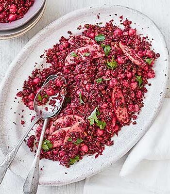 https://www.pontalo.net - Beetroot & lentil tabbouleh