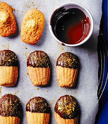 https://www.pontalo.net - Blood orange & dark chocolate madeleines