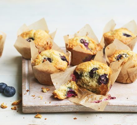 https://www.pontalo.net - Easy blueberry muffins