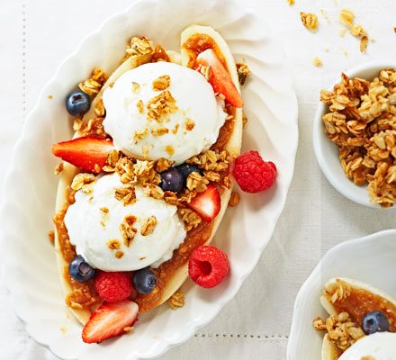 https://www.pontalo.net - Breakfast banana split