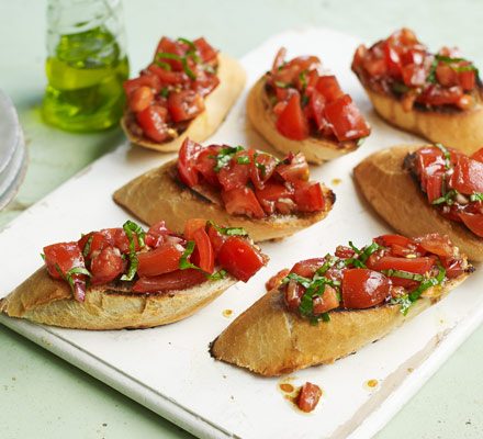 https://www.pontalo.net - Tomato bruschetta