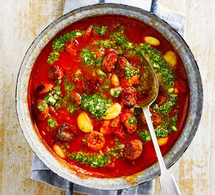 https://www.pontalo.net - Butter bean & chorizo stew