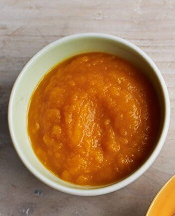 https://www.pontalo.net - Weaning recipe: Roasted butternut squash & garlic purée