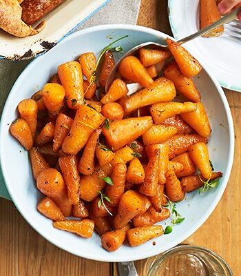 https://www.pontalo.net - Honey roasted chantenay carrots