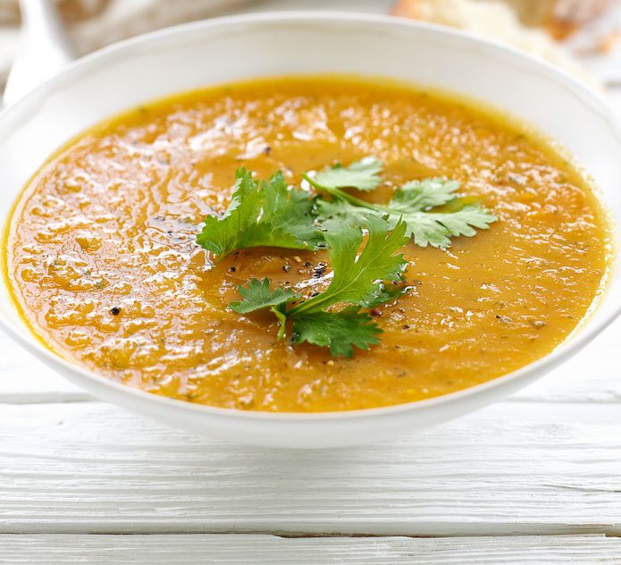 https://www.pontalo.net - Carrot & coriander soup