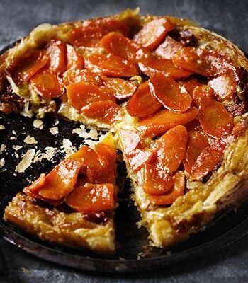 https://www.pontalo.net - Carrot tarte tatin