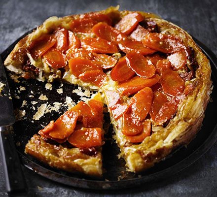 https://www.pontalo.net - Carrot tarte tatin