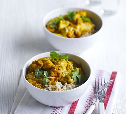 https://www.pontalo.net - Lentil & cauliflower curry