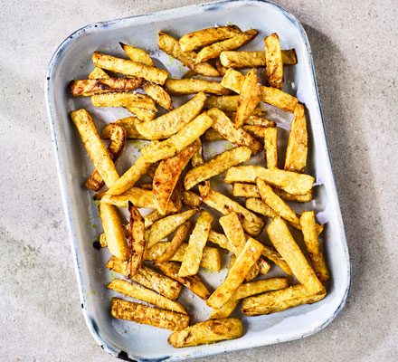 https://www.pontalo.net - Celeriac oven chips