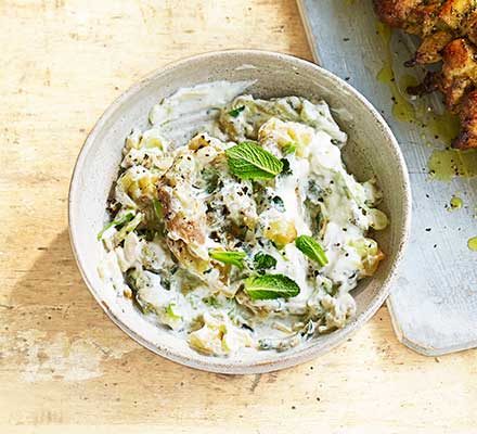 https://www.pontalo.net - Burnt aubergine raita