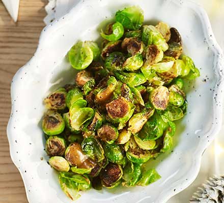 https://www.pontalo.net - Charred brussels sprouts with Marmite butter