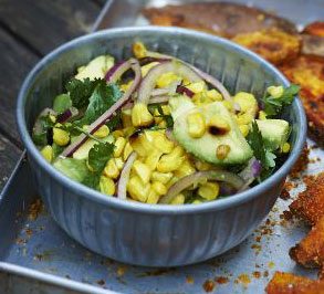 https://www.pontalo.net - Charred sweetcorn salsa