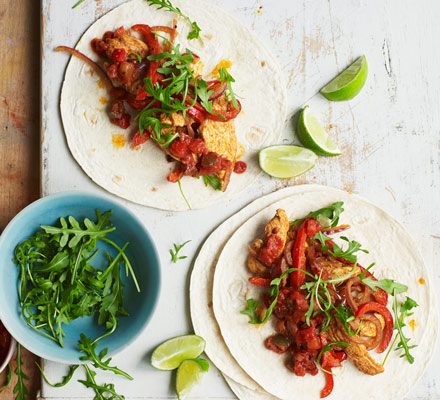 https://www.pontalo.net - Easy chicken fajitas